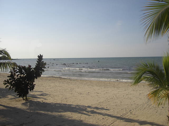 carita beach indonesia